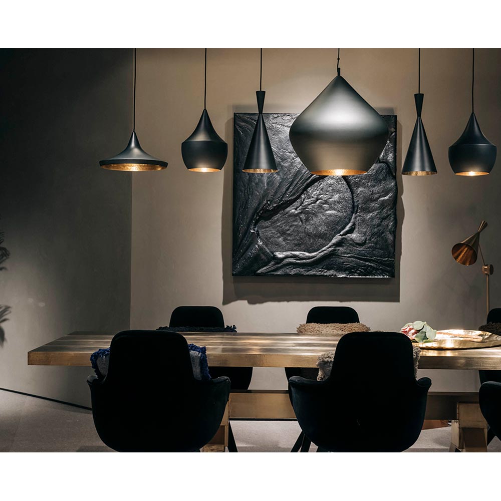 Tom Dixon. Tom Dixon. BEAT TALL PENDANT LED BLACK / トム