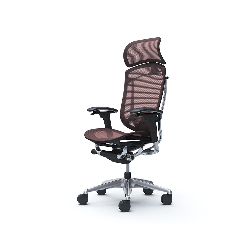 OKAMURA オフィスチェア コンテッサ セコンダ 可動肘 エクストラ