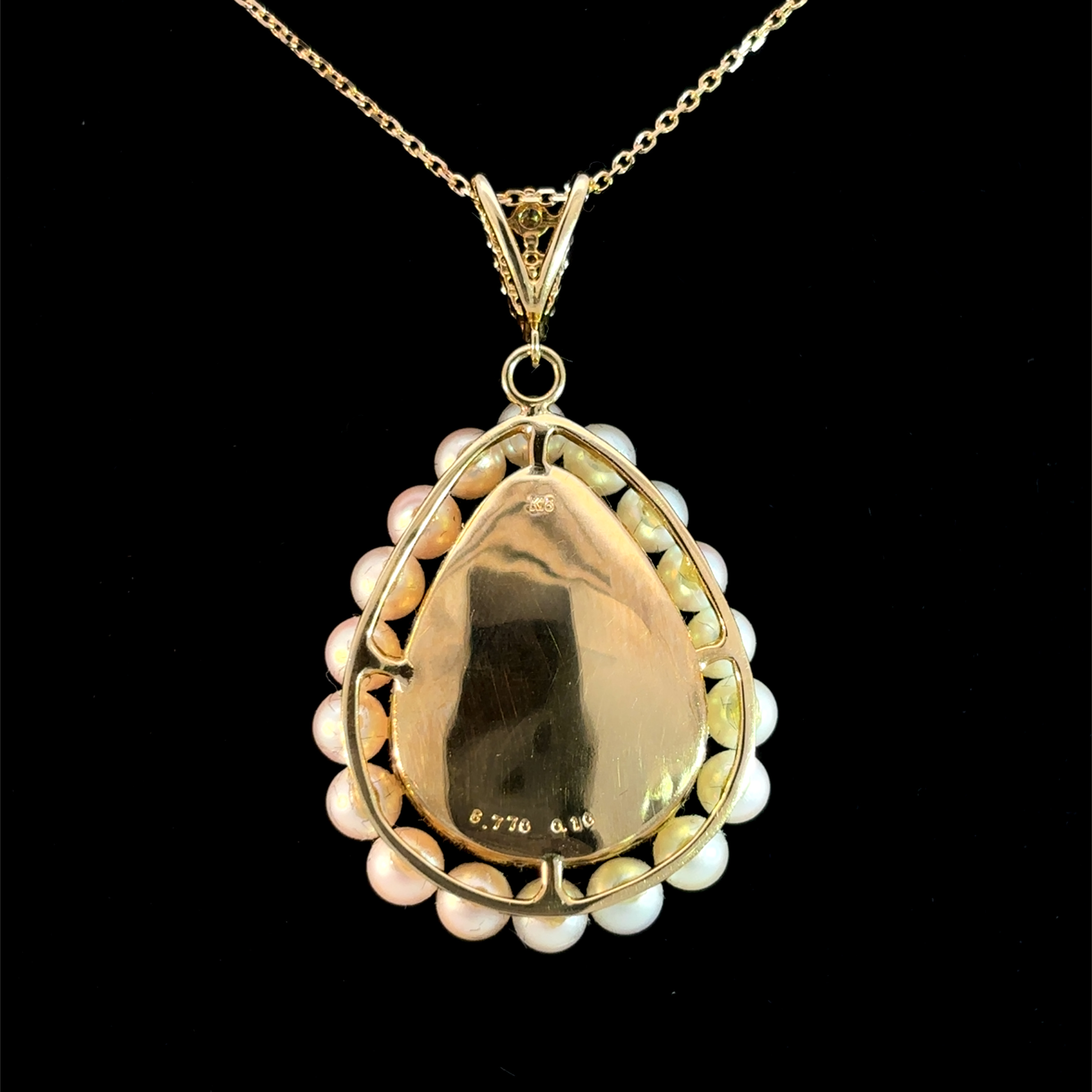 有限会社スダマ｜K18 エチオピアオパール ネックレス