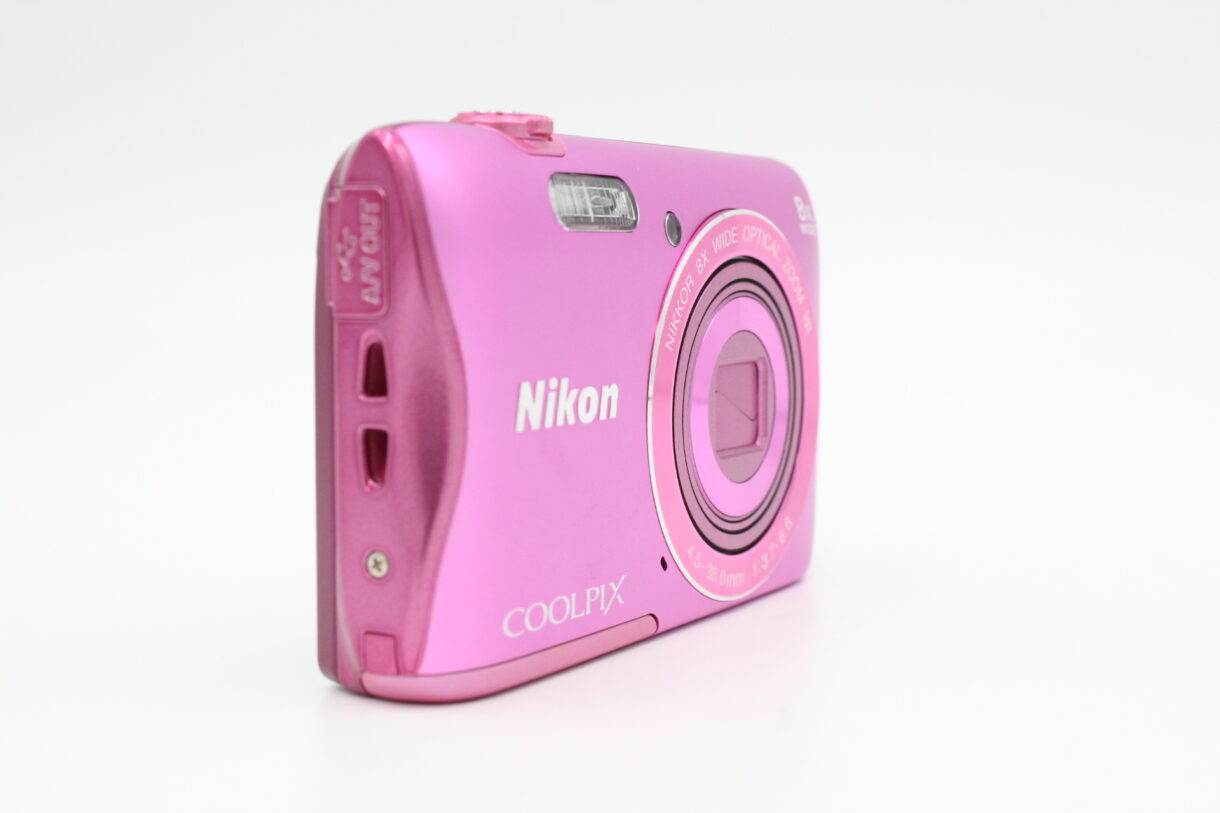 美品】NIKON ニコン デジタルカメラ COOLPIX S3700 ピンク 光学8倍