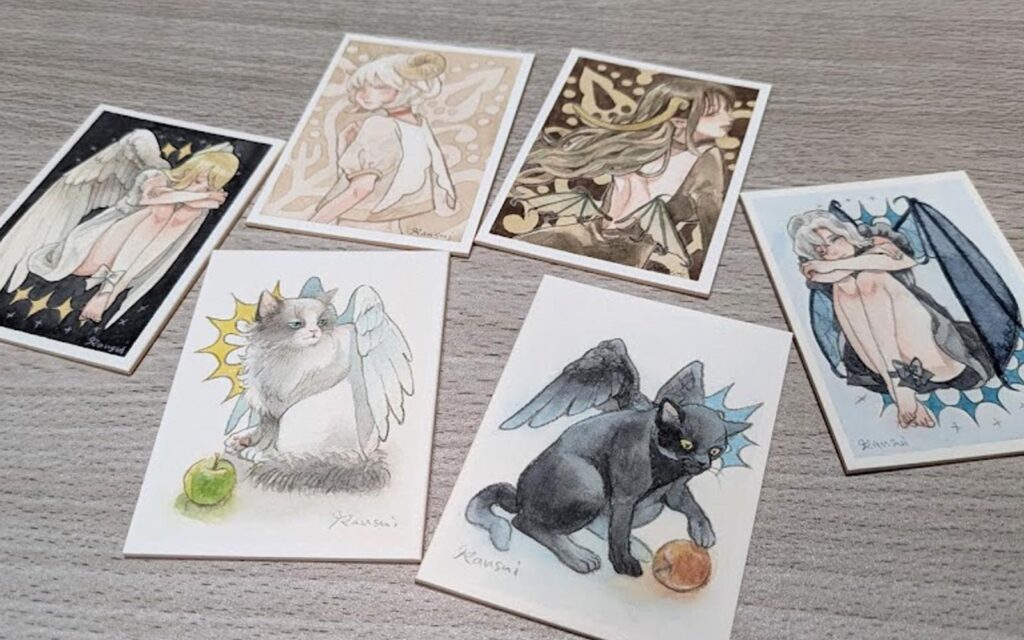 展示「天使・悪魔展」＜2024年12月18日～21日＞ | 透明水彩ラボ