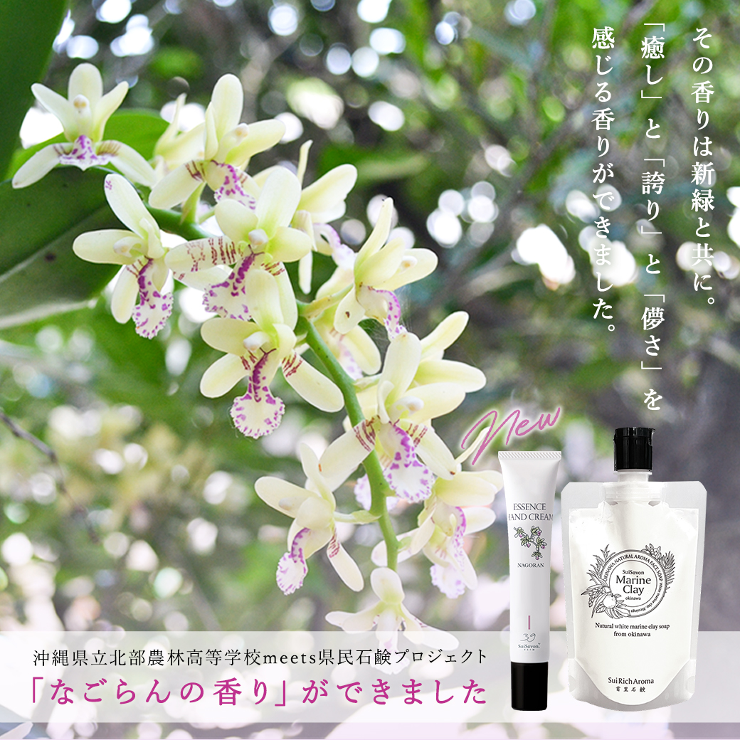 沖縄県立北部農林高等学校meets県民石鹸プロジェクト】「癒し」と