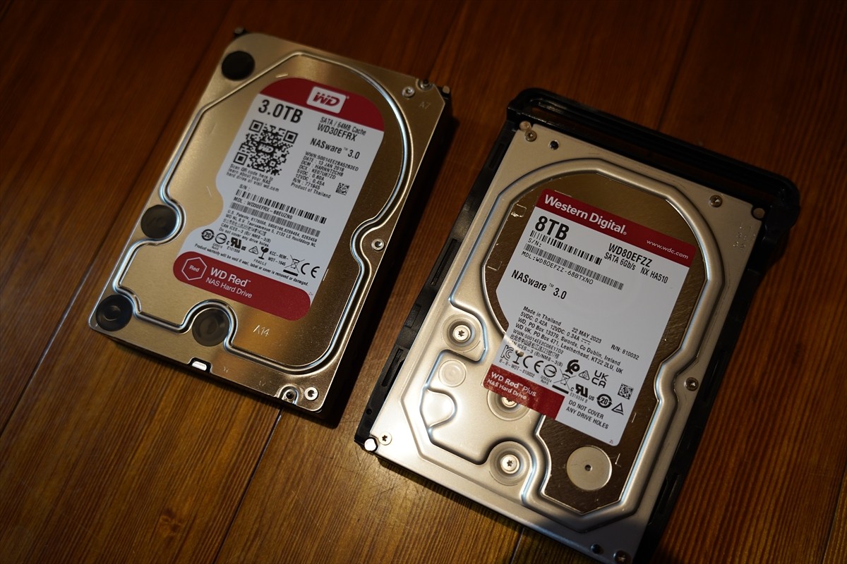 SynologyのNAS（DS218）のHDDを増量交換した | sukejobブログ