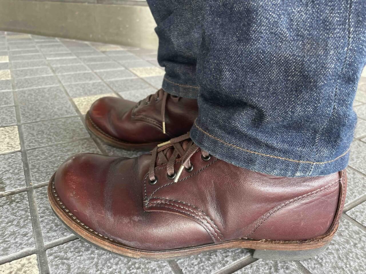 ベックマン9011ブラックチェリーフェザーストーンってどんなブーツ