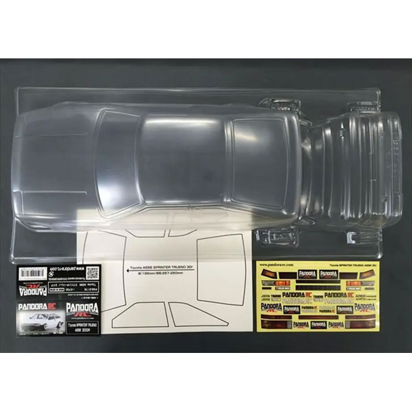 Toyota AE86 スプリンタートレノ 3ドア ボディ [PAB-3178] - スーパー