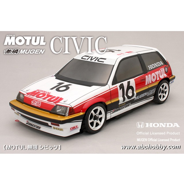 01スーパーボディミニ MOTUL 無限 シビック [ABC-67330] - スーパー