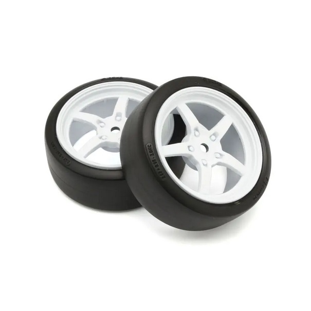 装着済みドリフトタイヤFZ02(5スポークレーシングホイール/ホワイト/2