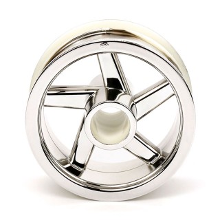 アルミフロントハブキャリア(ブラック)(タミヤ GF-01用) [SGW-36BK