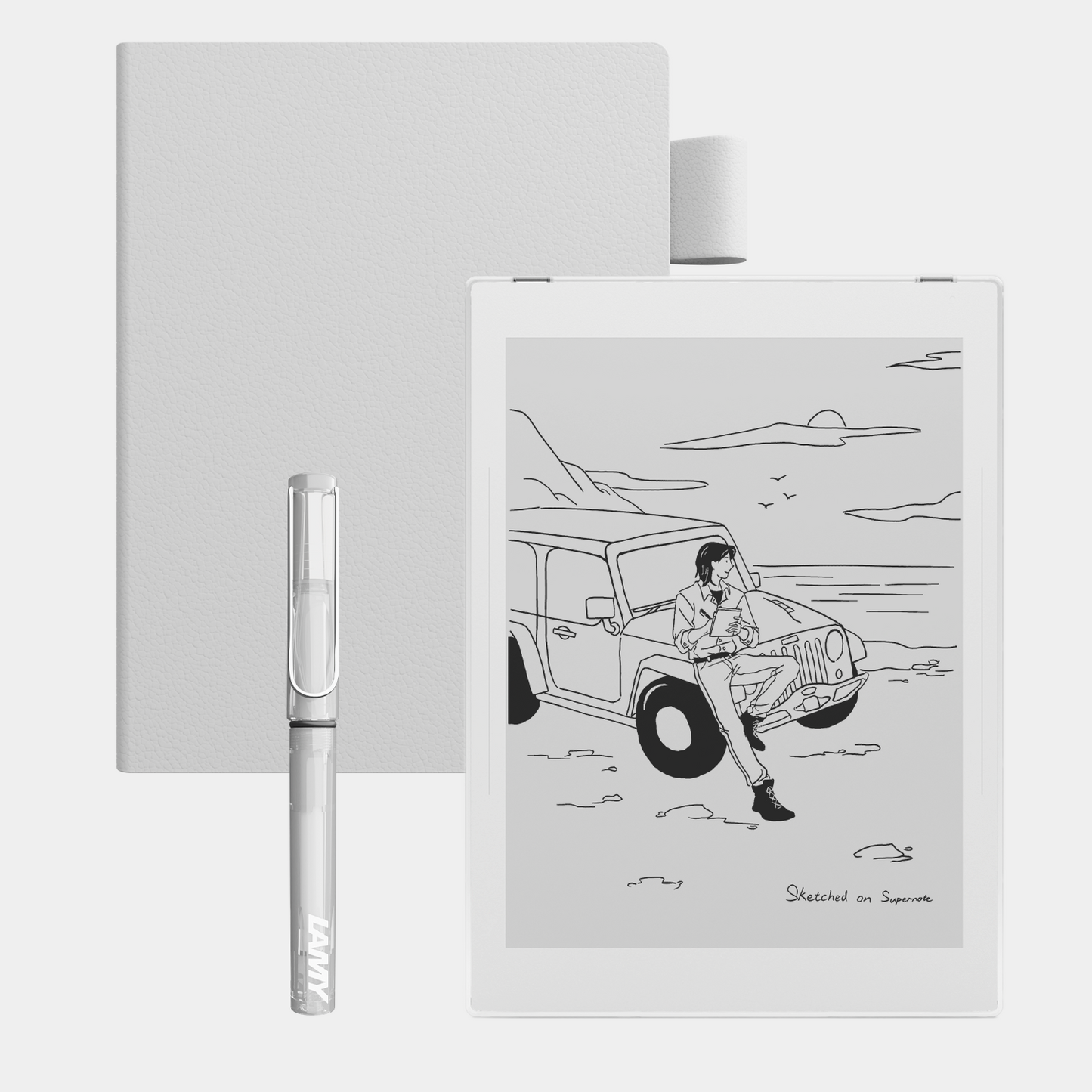 Supernote × LAMY CRYSTAL CLEAR THINKING スペシャルセット