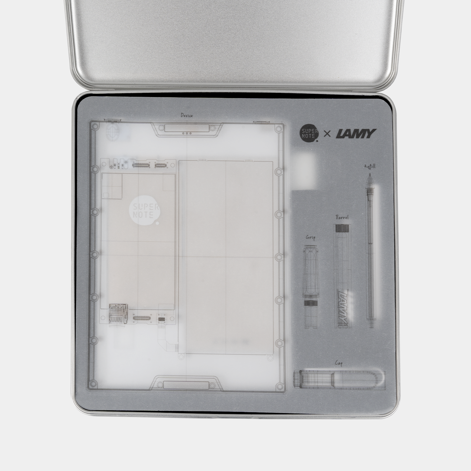 Supernote × LAMY CRYSTAL CLEAR THINKING スペシャルセット