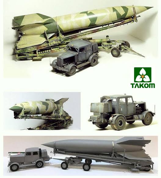 TAK2030 - Takom WWII V2 Rocket Transporter/Erector 
