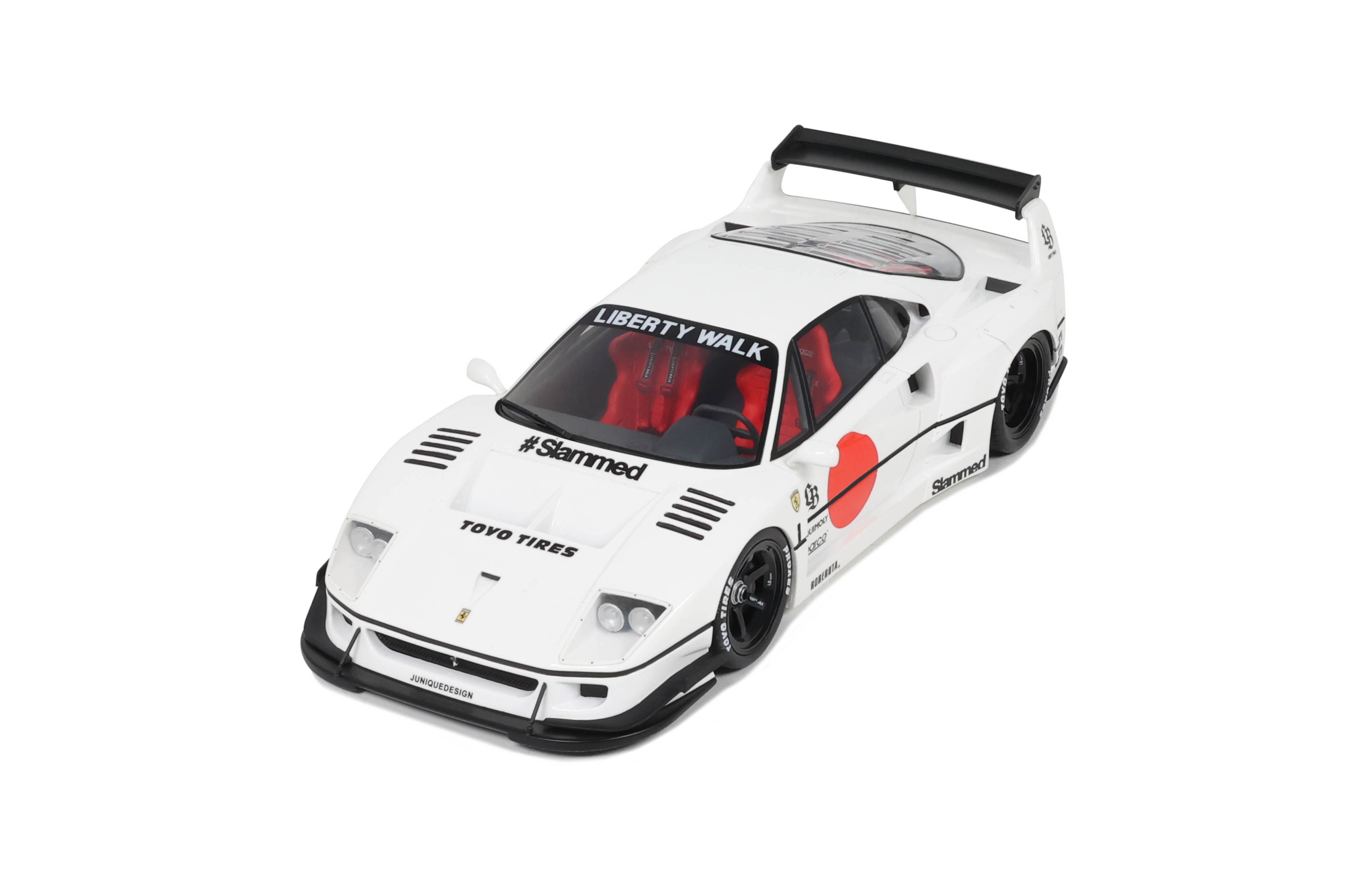 GT Spirit 1:18 Scale Resin Model Ferrari F40 LBWK Liberty Walk Body Ki