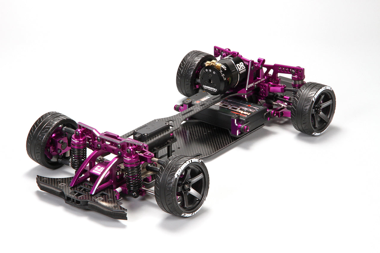 SHIBATA GRK5-R S Next Generation 1-10 RWD RC Drift Kit RED PURPLE