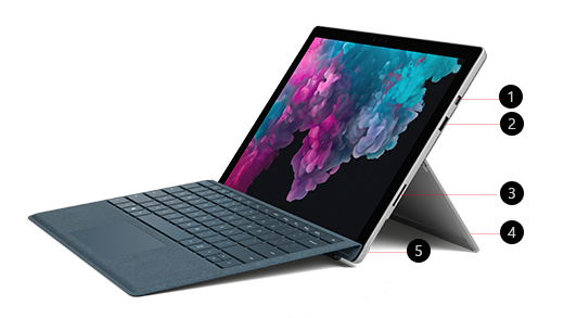 Especificações e recursos do Surface Pro (5ª geração) - Suporte da