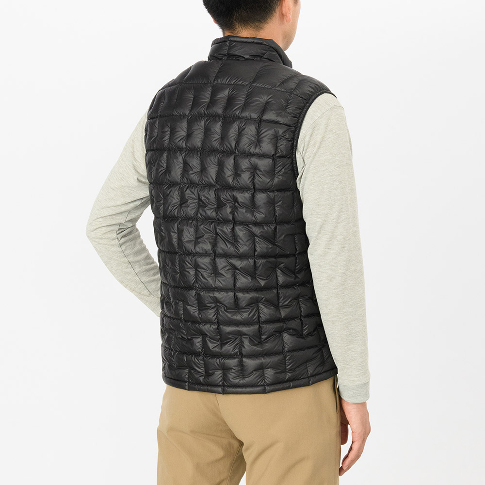 US プラズマ1000 ダウンベスト Men's ｜ オリジナルプリント ｜ モンベル