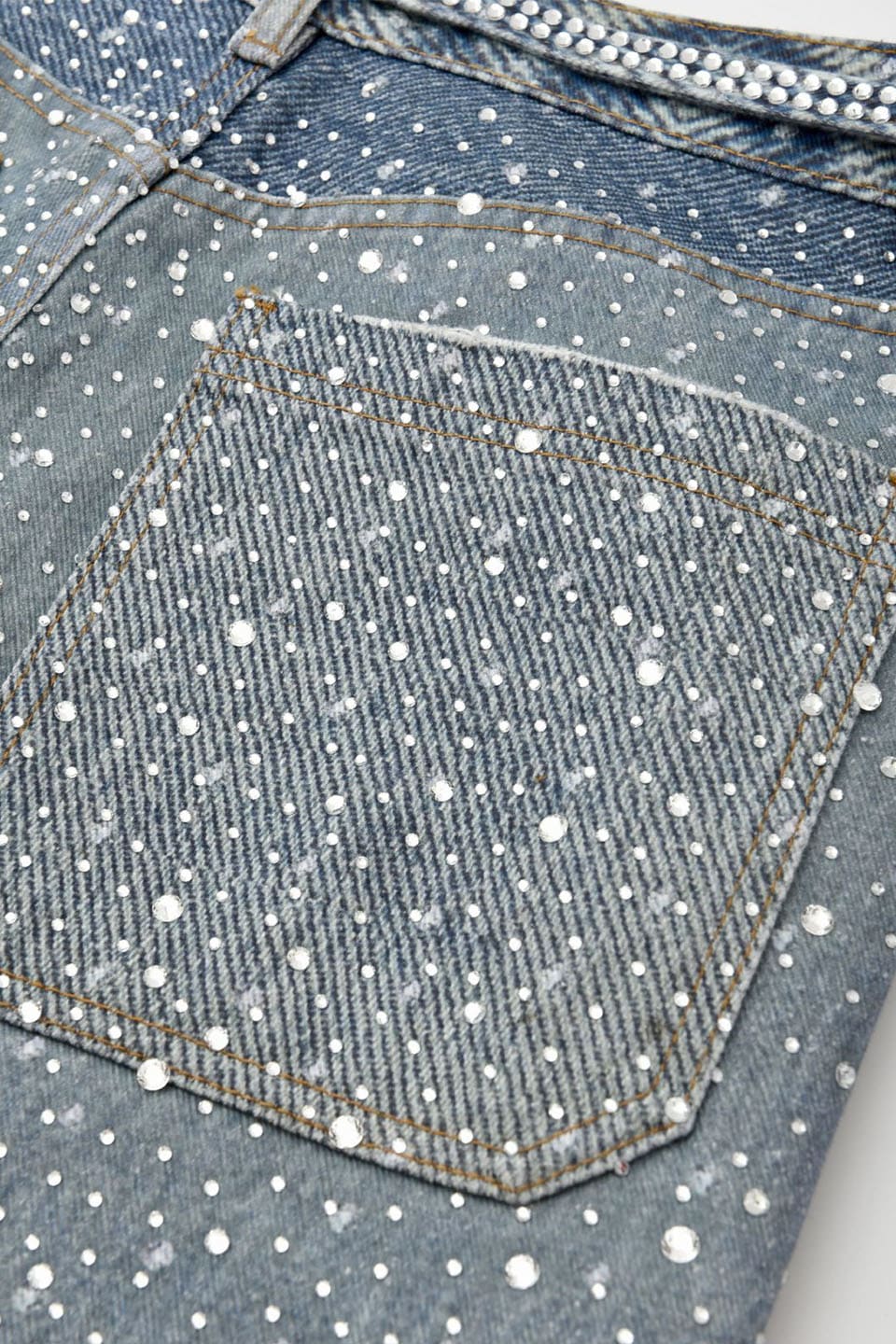 3D Printing Washed Full Diamond Denim｜Birth Of Royal Child