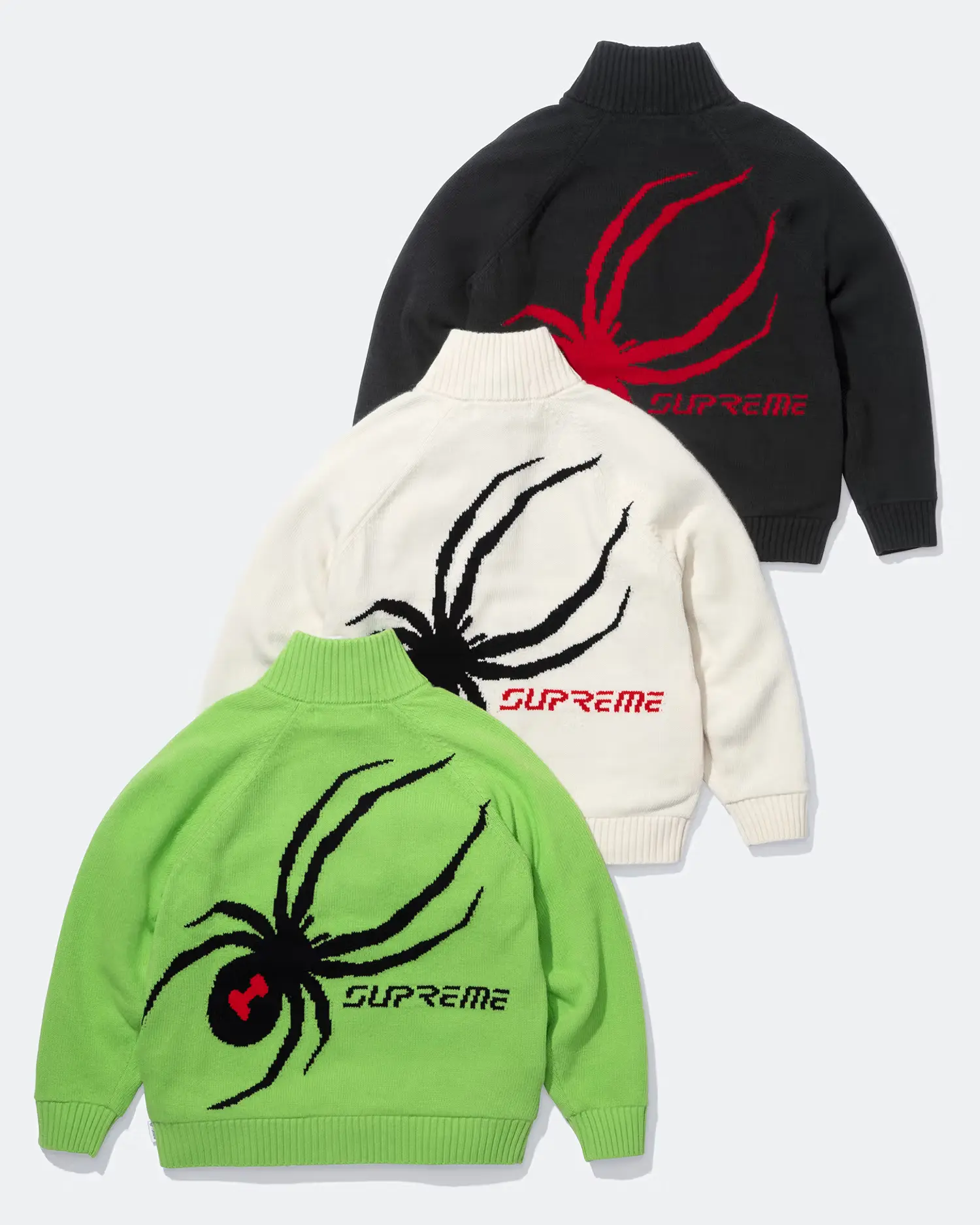Supreme®/Spyder® WINDSTOPPER® Zip Up Sweater | Supreme 24fw