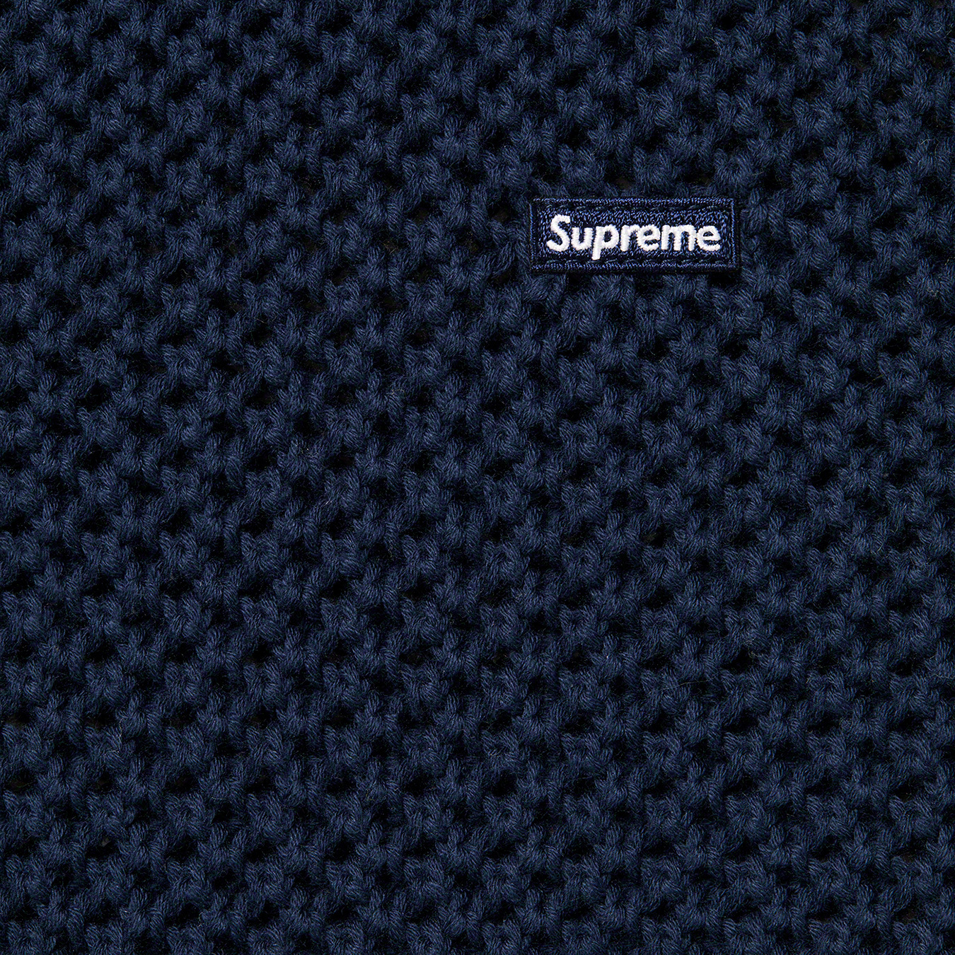 Open Knit Small Box Sweater | Supreme 22ss