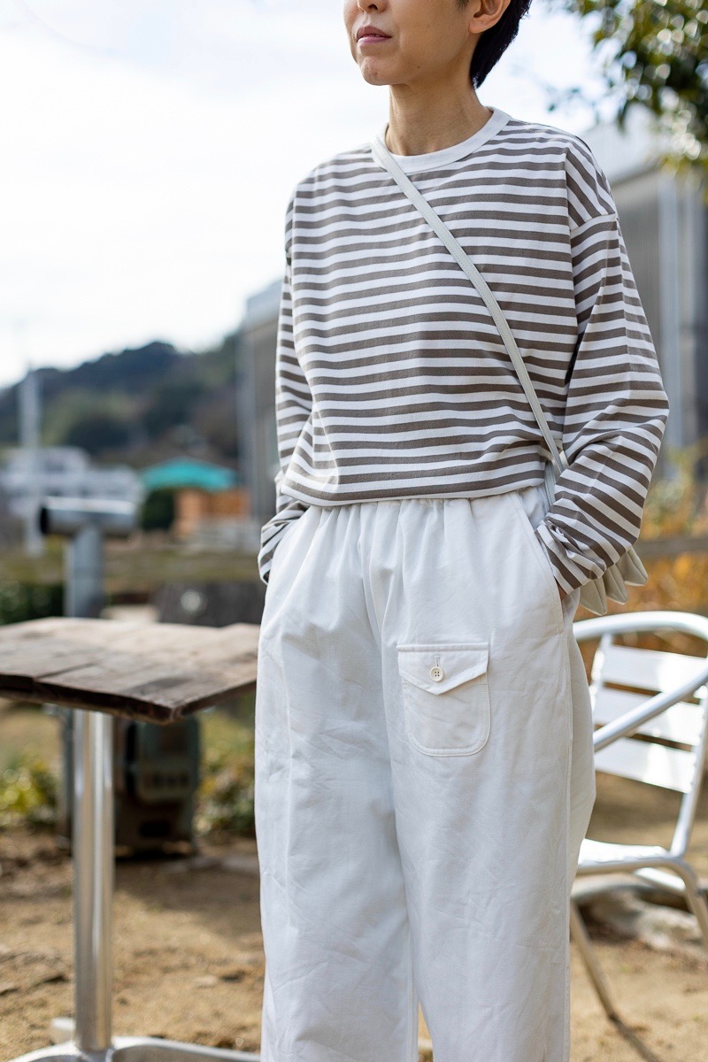 ゴーシュのカツラギワイドパンツ - SUSCON + RUSTIC HOUSE ONLINESTORE