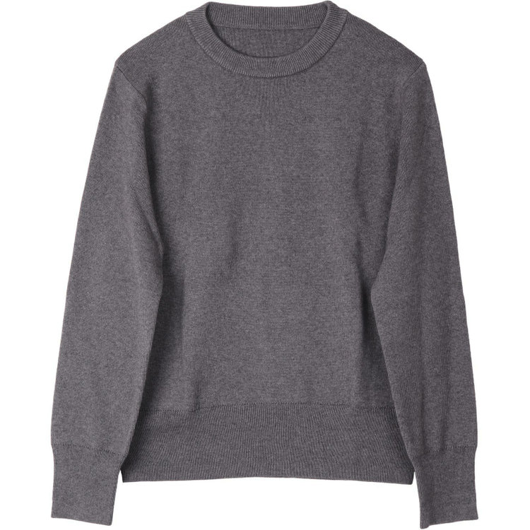 WEB限定/OUTLET】【SL】【秋冬】ウールコットン クルーネック ニット