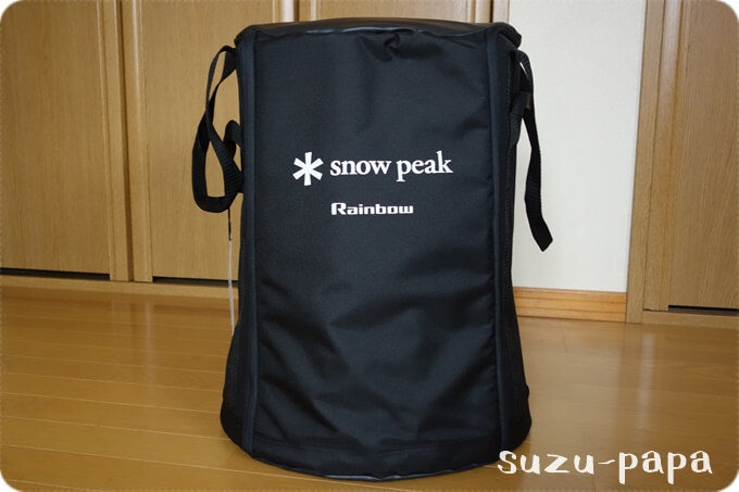 レビュー】レインボーストーブの収納にはスノーピークのレインボー