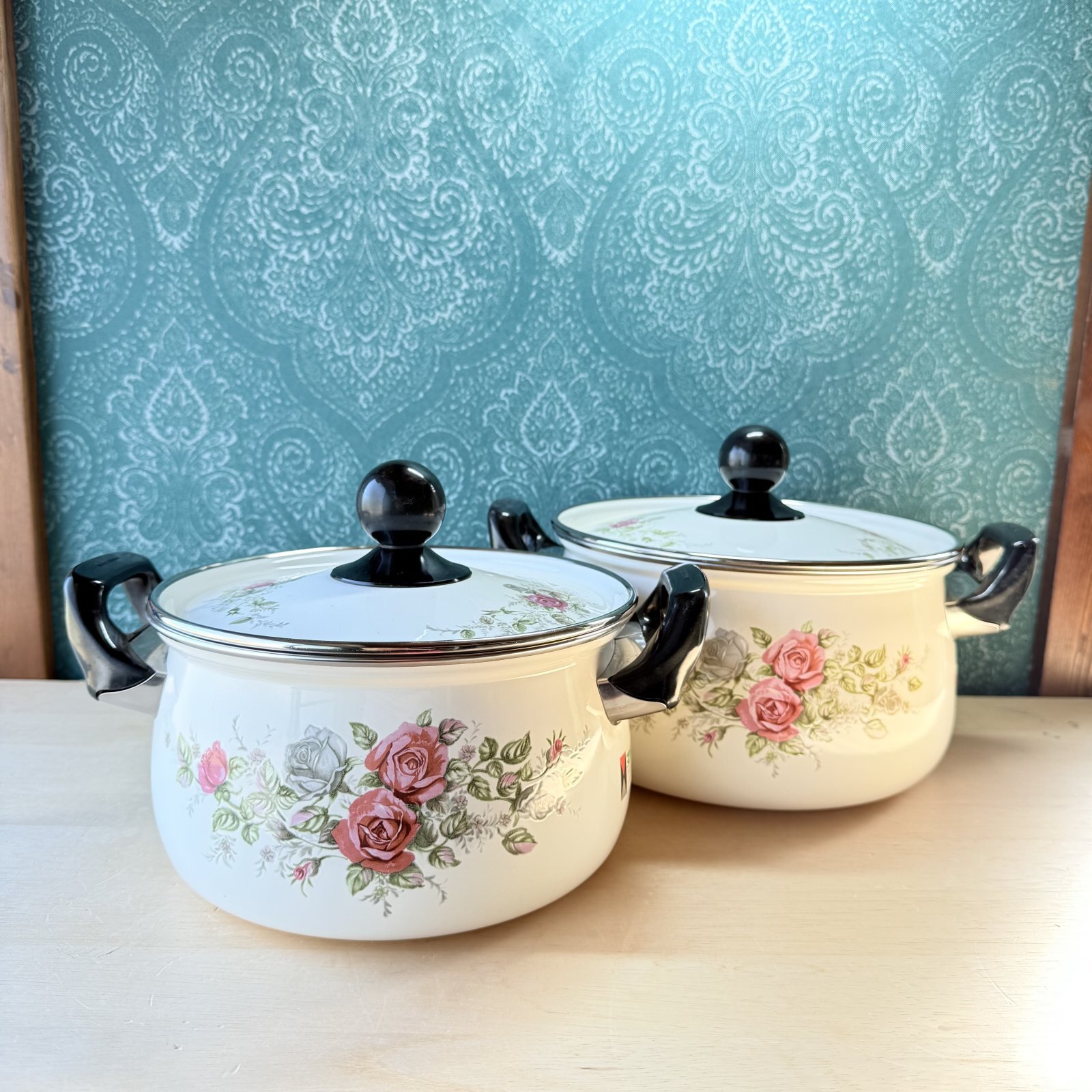 マルビシ MARUBISHI カラ―ホーローウェア ソースパン 20cm 22cm