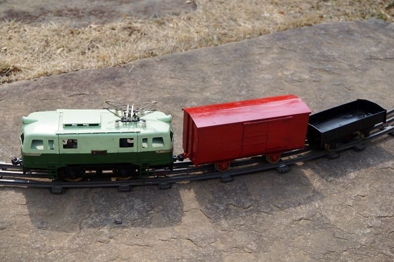 KTM カツミ Oゲージ鉄道模型 EB5828 機関車模型 貨車 レール