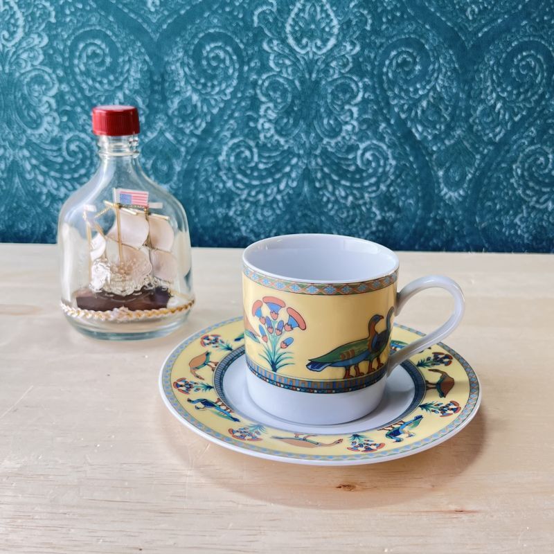 Ashford finechina ROSETTA カップ＆ソーサー 鳥