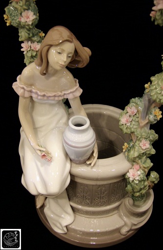 51.5万円】リヤドロLLADRO 「陽だまりの中で」綺麗！ 51.5万円