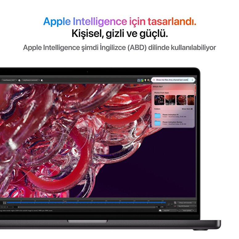 MacBook Pro 16 inç M4 Max Çip 16CPU 40GPU 48GB Bellek 1TB SSD