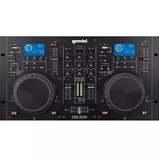 CDM-4000/GEMINI/ビギナーから手軽に使える、一体型CDJコンソール