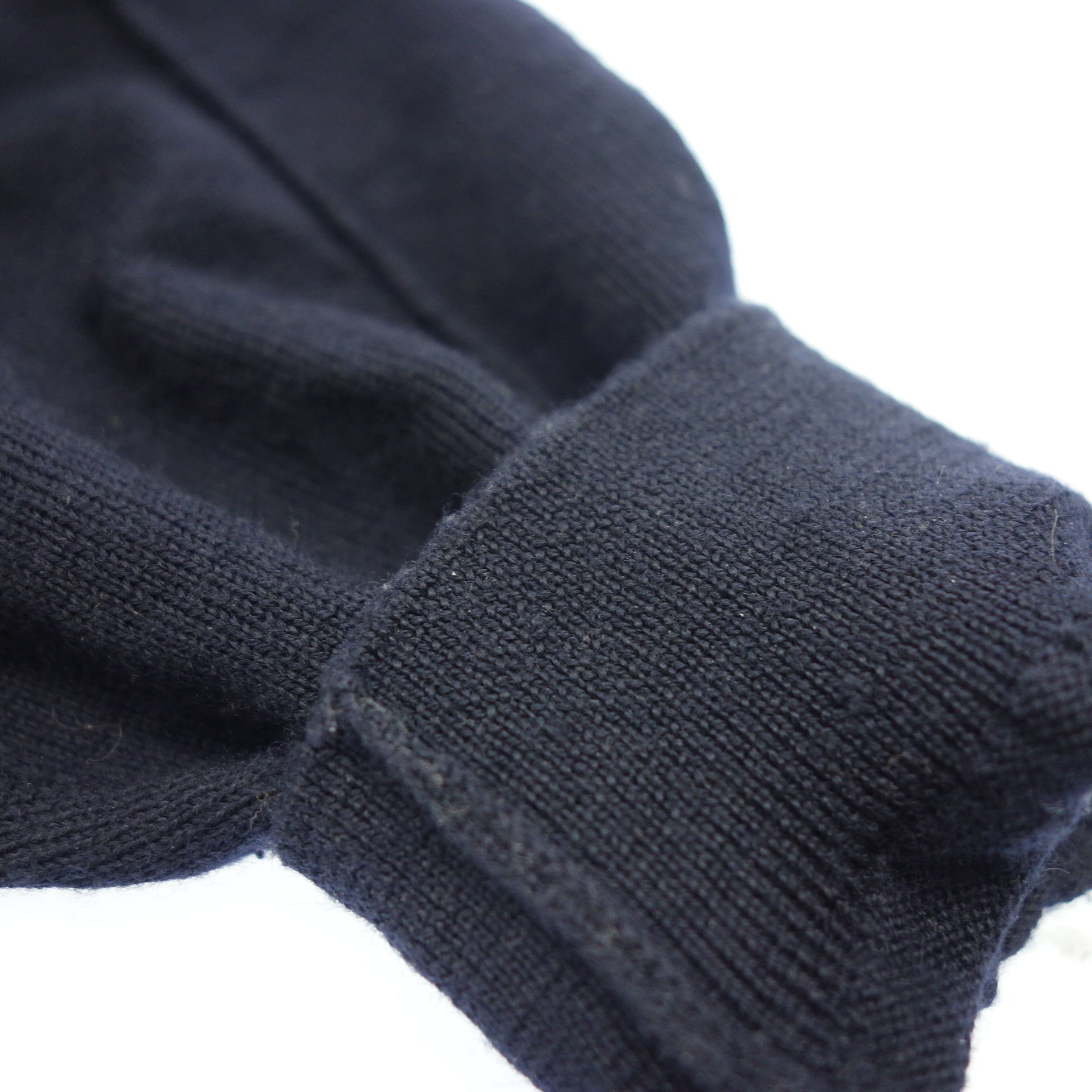 中古◇プラダ ドライバーズニット ネイビー サイズ52 メンズ PRADA