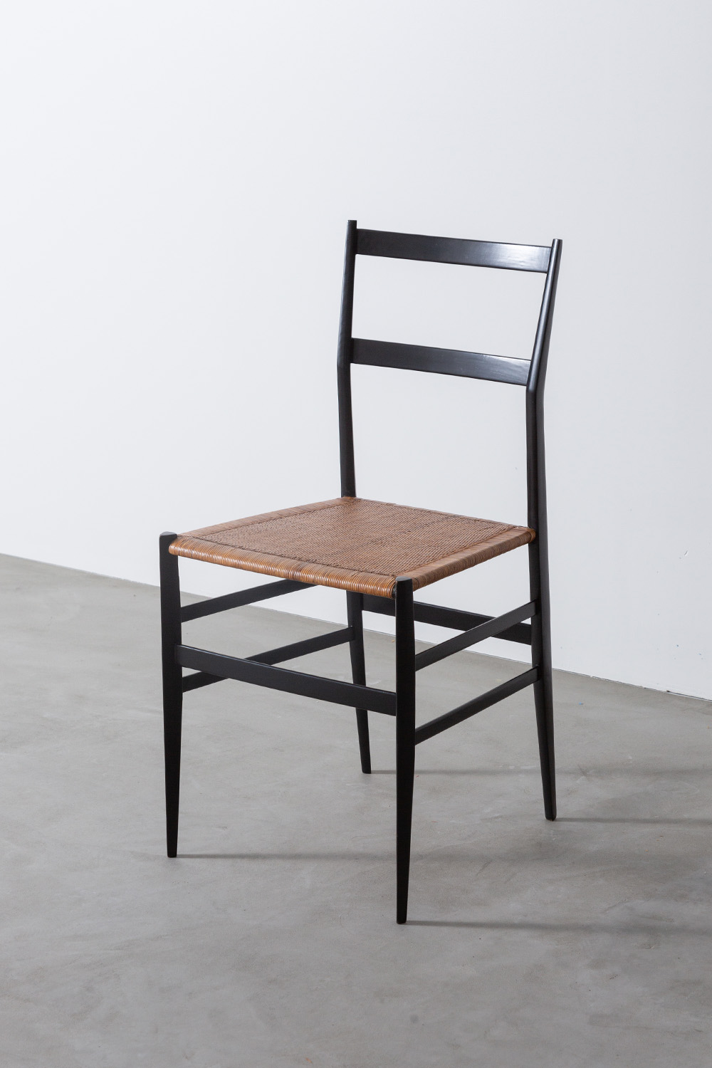 stoop | 'Superleggera' Chair by Gio Ponti for Cassina in Wood and