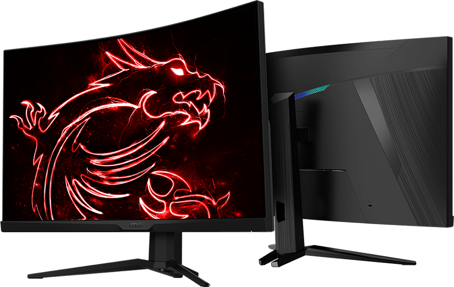 MSI MAG 275CQRF-QD 27 Inch WQHD Curved Gaming Monitor - 1000R