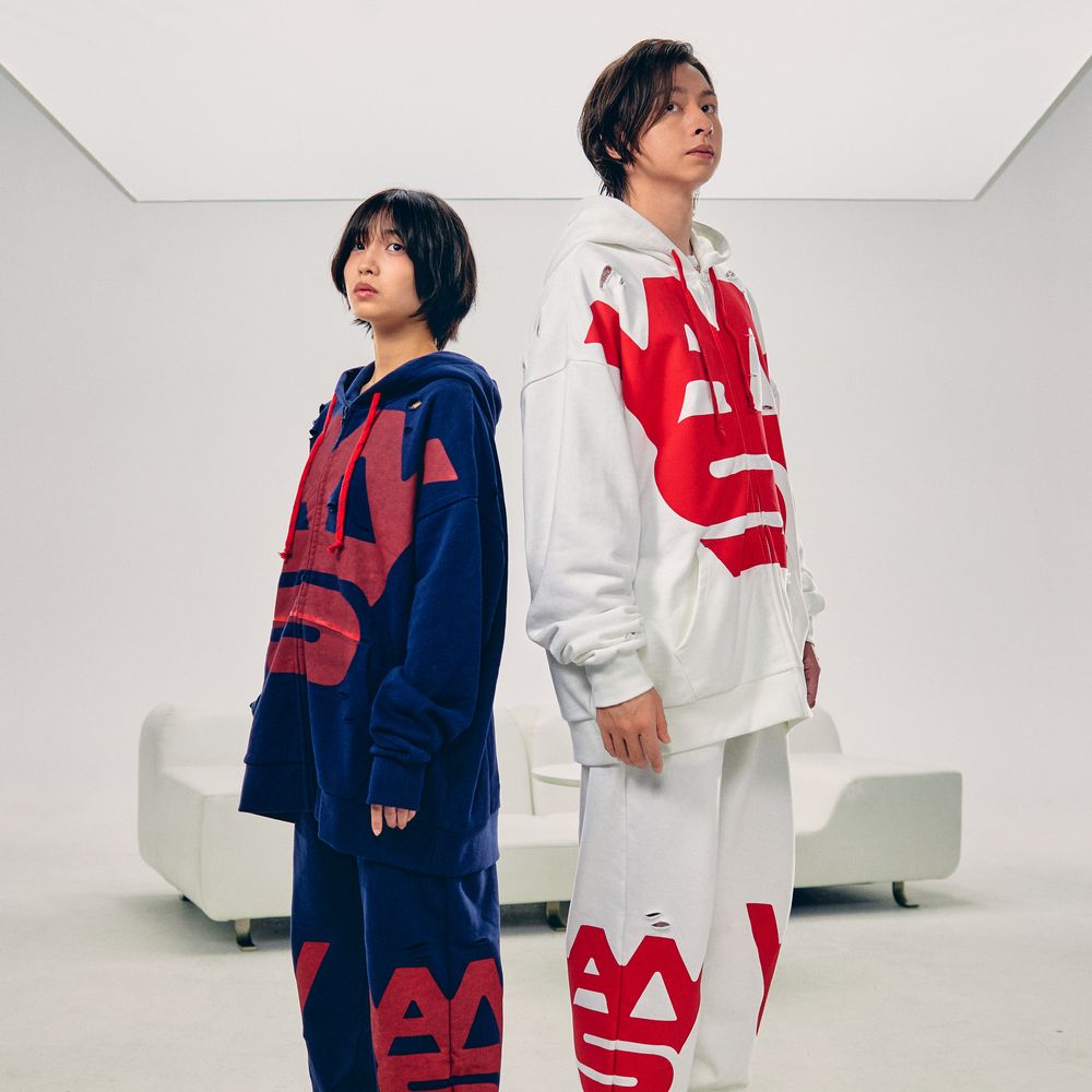 商品詳細ページ | Vaundy ONLINE STORE | VAWS Logo Sweat Pants [White]