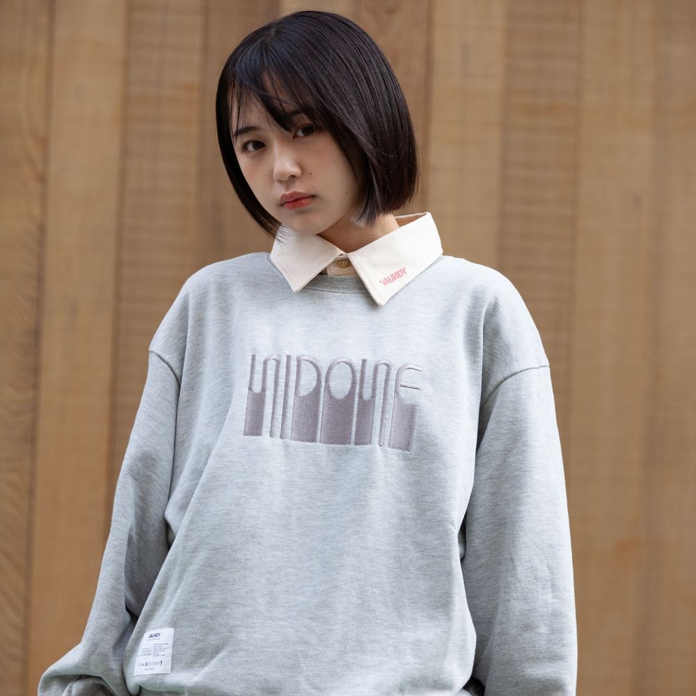 商品詳細ページ | Vaundy ONLINE STORE | Logo Sweat Tops“NIDONE”[Gray]
