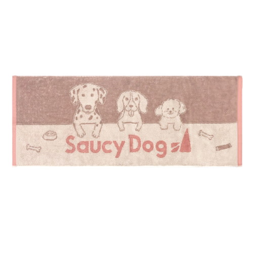 商品詳細ページ | Saucy Dog Online Shop | わんこジャガードタオル