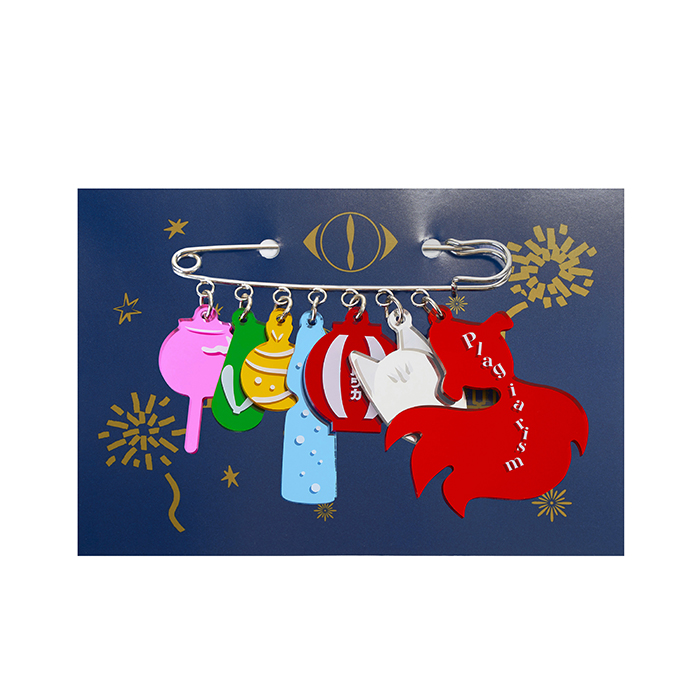 商品詳細ページ | ヨルシカ official store | 盗作再演 ミラーキーホルダー