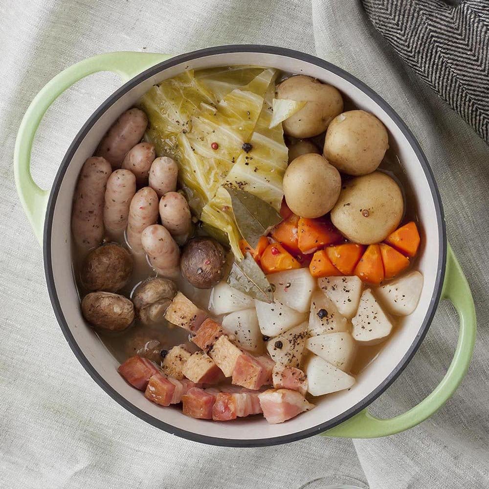 VERMICULAR(バーミキュラ) オーブンポットラウンド22cm パールピンクの