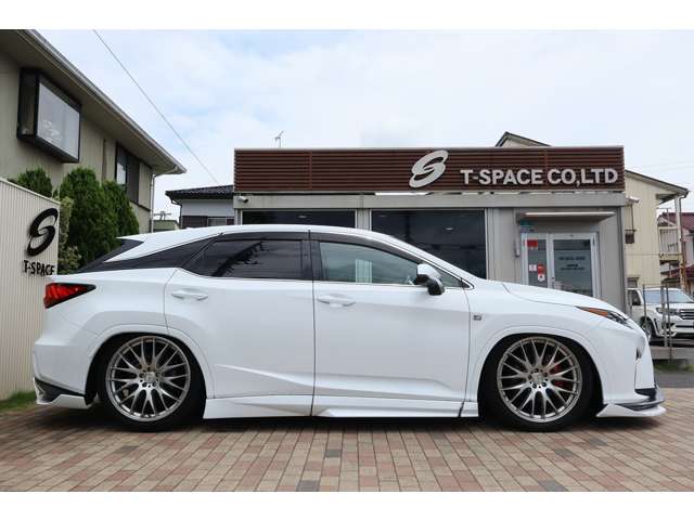 レクサスRX200t Fスポーツ改 ACC4独エアサス公認済 ワンオーナー車 – T