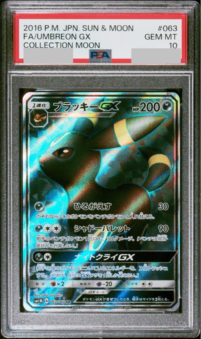 PSA10】ブラッキーGX チャンピオンズリーグ2018 プロモ 最安値 PSA10