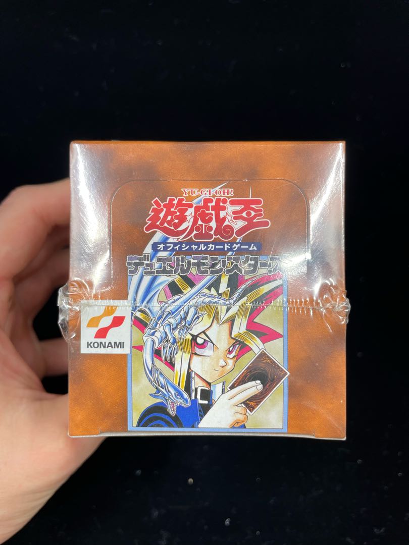 絶版 遊戯王 初期 vol.1 ボリューム1 未開封BOX 未開封ボックス 1BOXの
