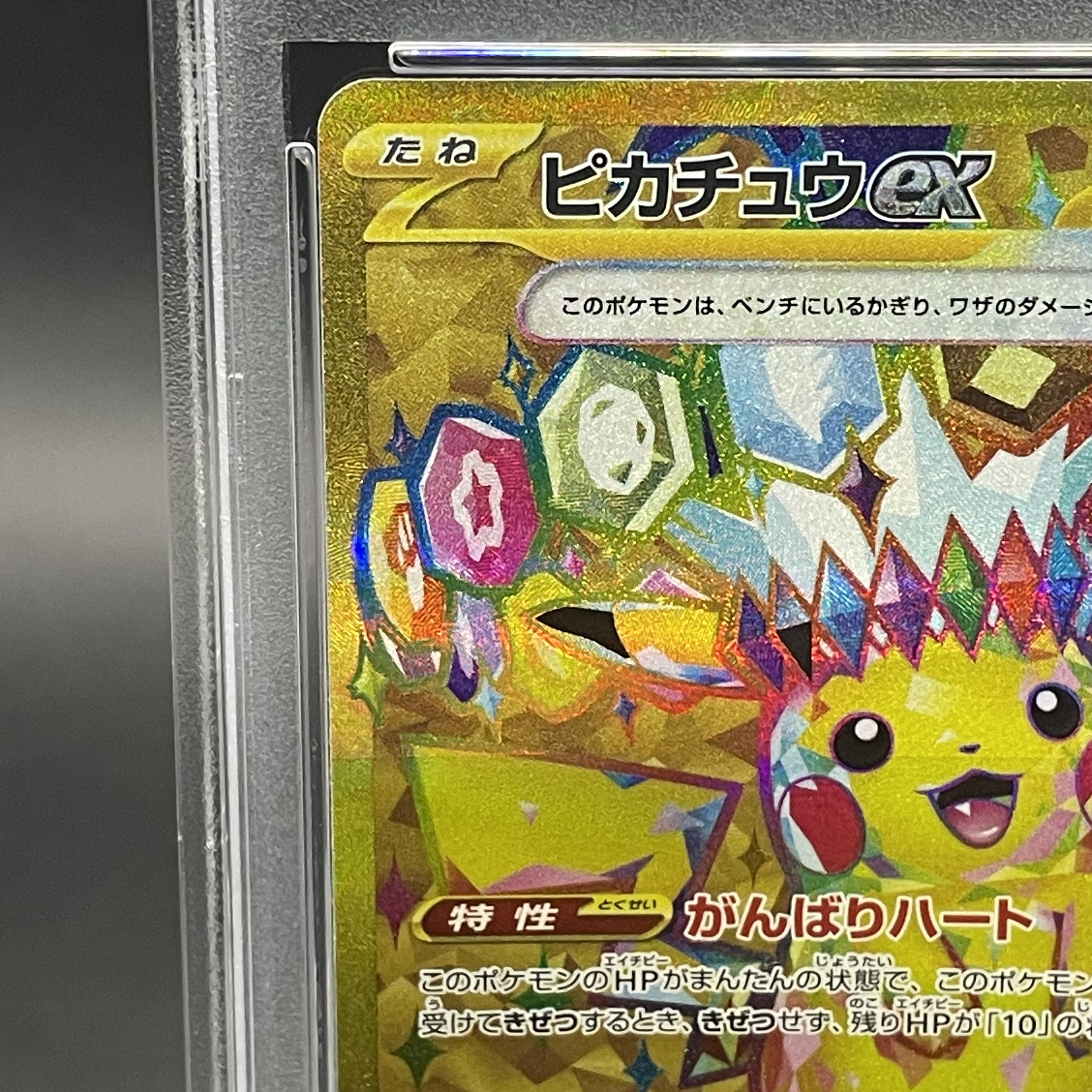 2024年 ピカチュウex 特別アートレア PSA10 2024 ピカチュウ ex PSA 10