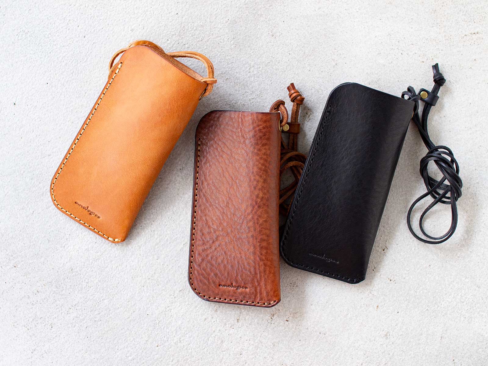 ストラップメガネケース |analogico（アナロジコ）