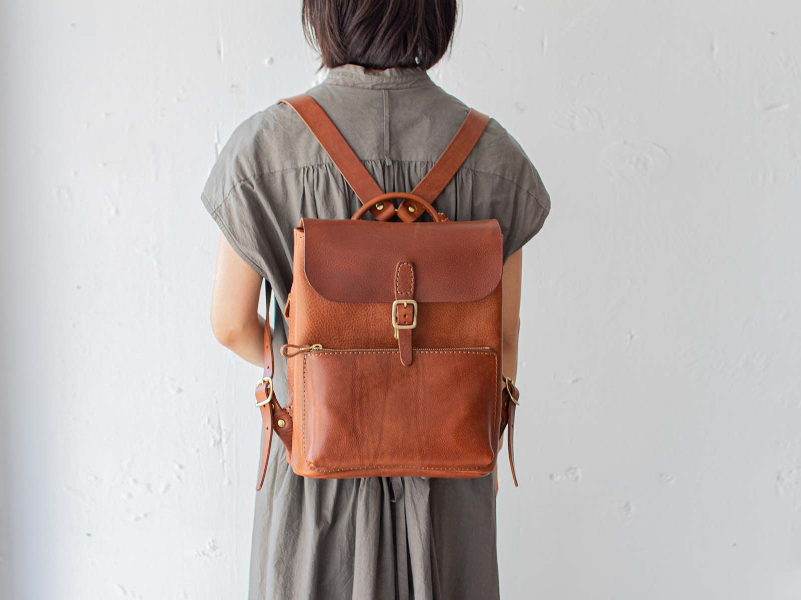 四角リュック S |analogico（アナロジコ）