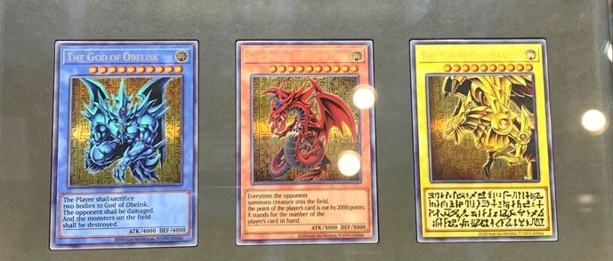 遊戯王カードゲーム25周年記念商品「三幻神」スペシャルカードセット