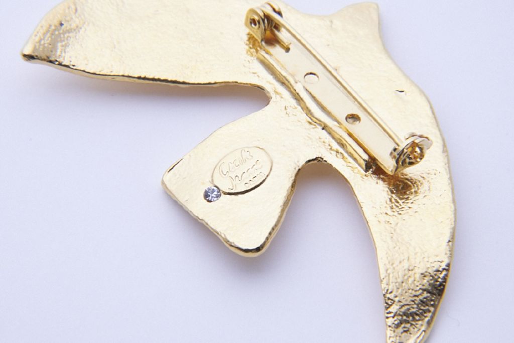 CECILE ET JEANNE（セシル・エ・ジャンヌ）鳩ブローチ | CÉCILE ET