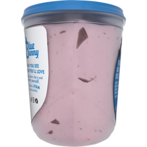 Blue Bunny Frozen Dairy Dessert, Cherry Chocolate Chunk - Smart