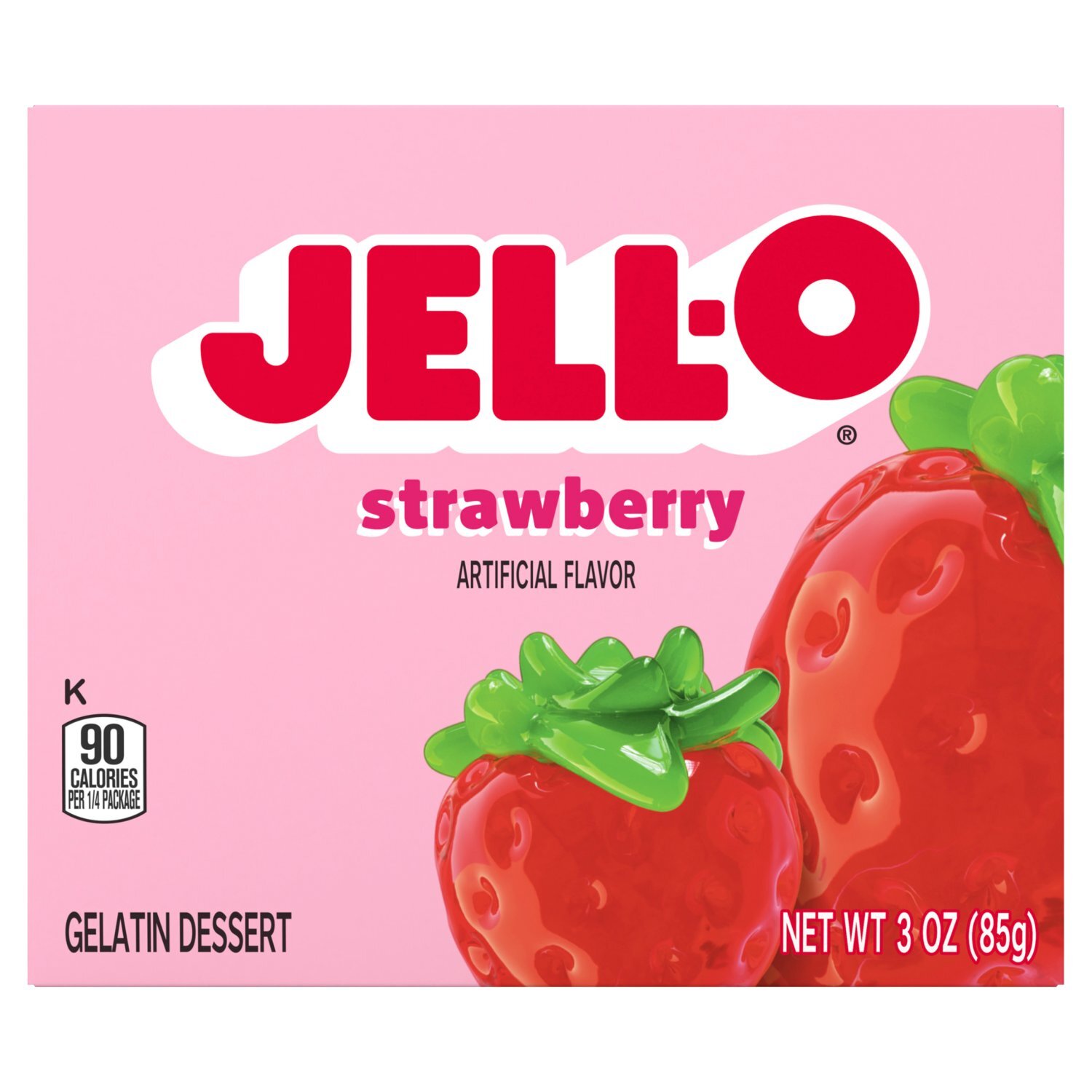 Jell-O Strawberry Gelatin Dessert Family Size, 6 oz - Fairway