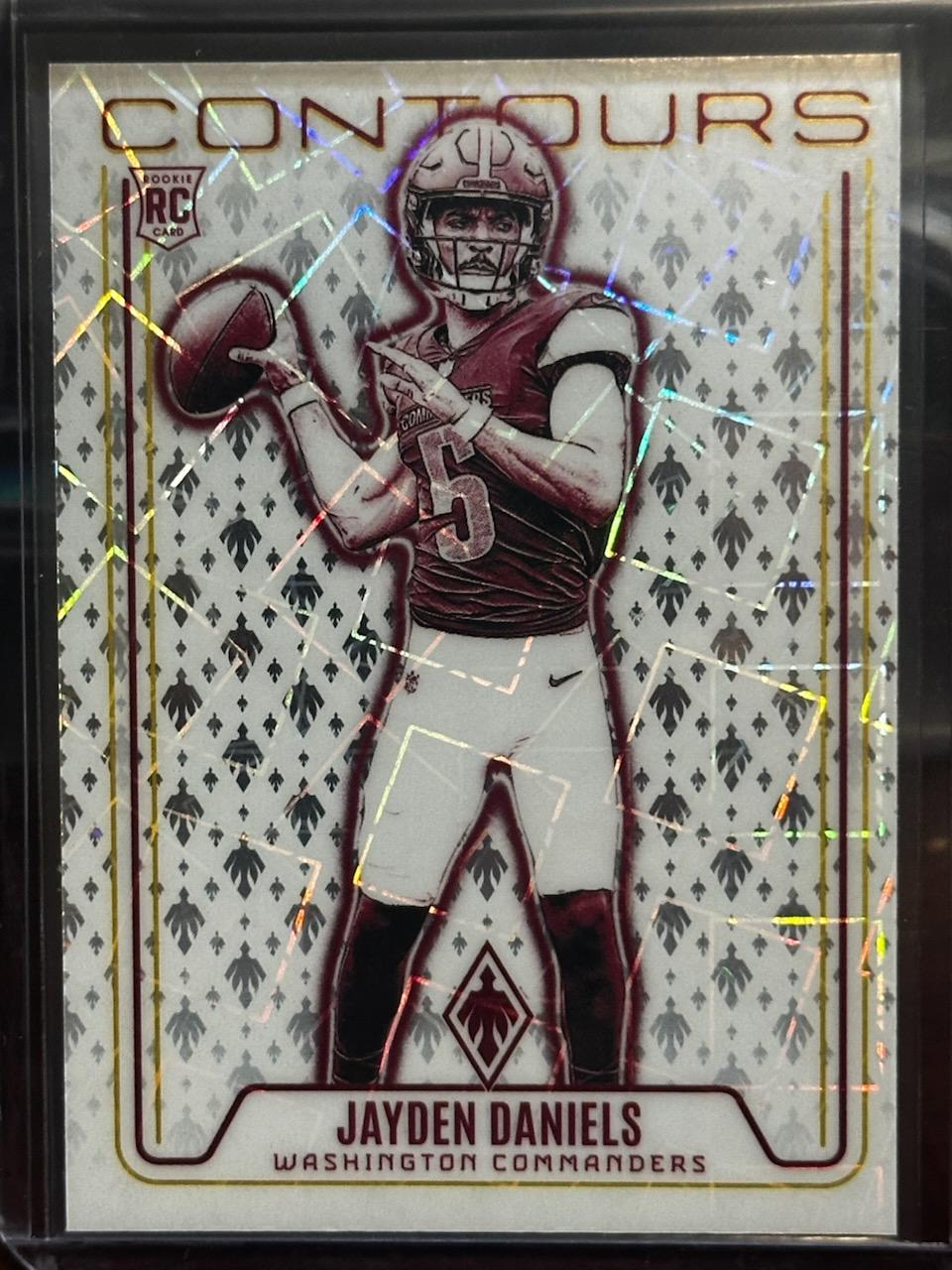 Jayden Daniels [Lazer] #CON-JDS Prices | 2024 Panini Phoenix